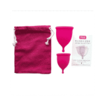 DOUPACK Pink Zestaw dwóch kubeczków menstruacyjnych (S+M) - obrazek 2