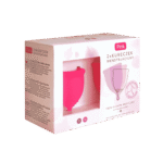 Pink Kubeczek Menstruacyjny DUOPACK