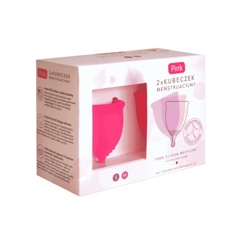 Pink Kubeczek Menstruacyjny DUOPACK