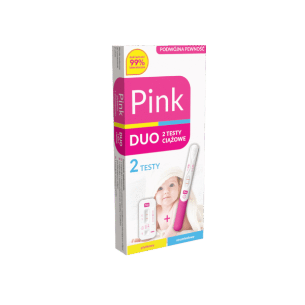 Test Ciążowy PINK DUO