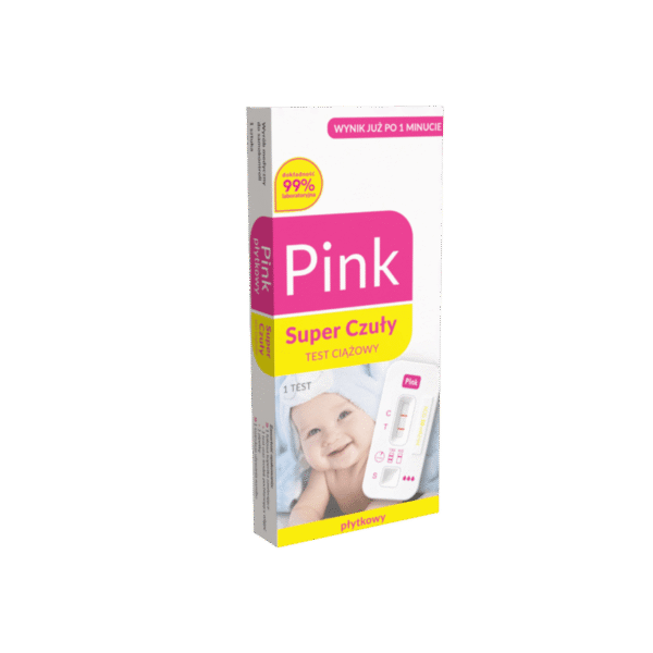Test Ciążowy PINK Super Czuły