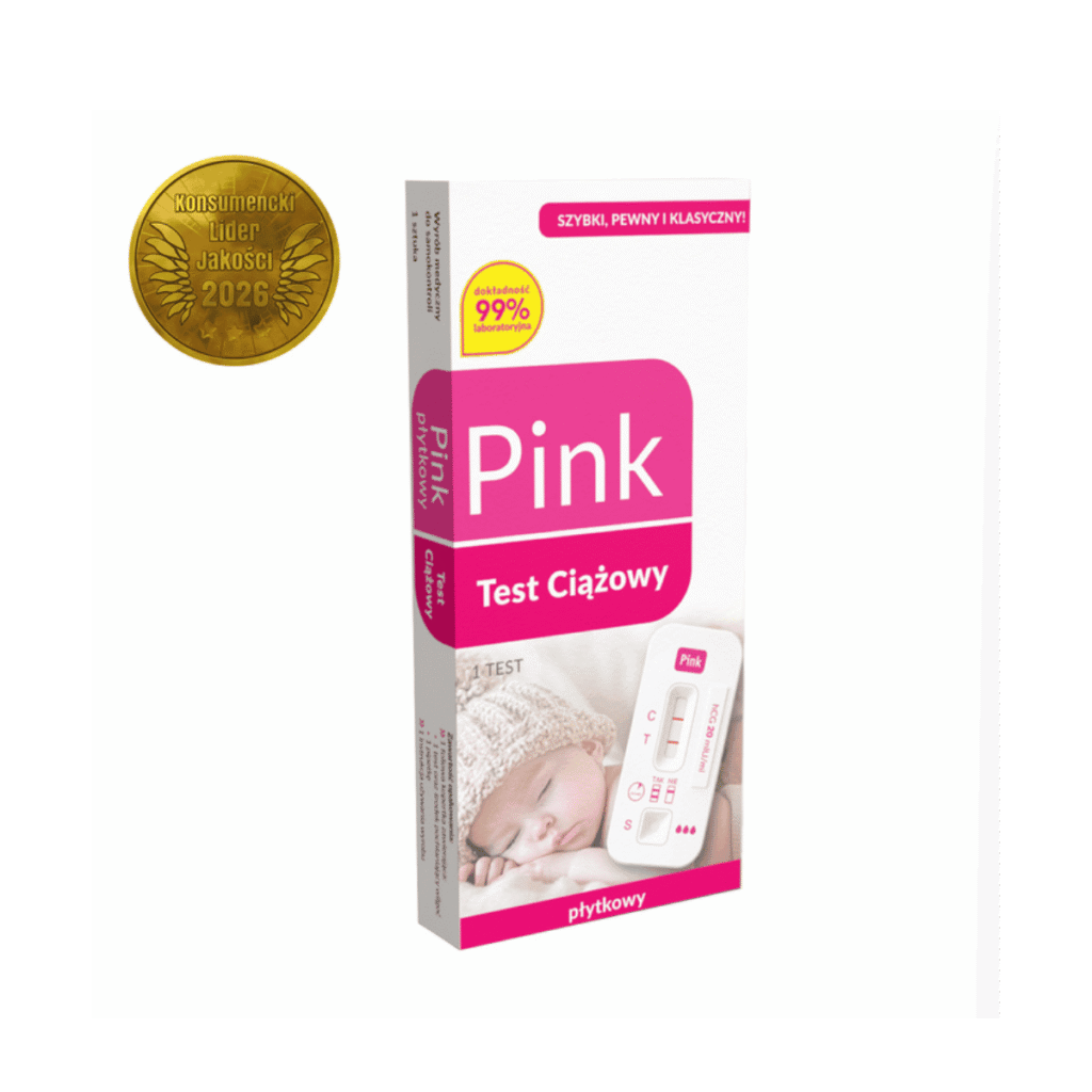 Test Ciążowy Pink TEST Płytkowy
