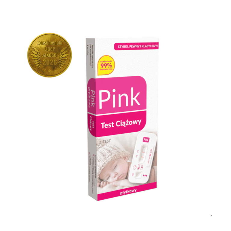 Test Ciążowy Pink TEST Płytkowy