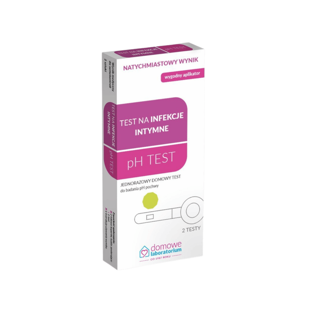 Test na infekcje intymne pH TEST Test na infekcje intymne pH TEST